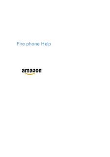 Amazon Fire manual. Tablet Instructions.